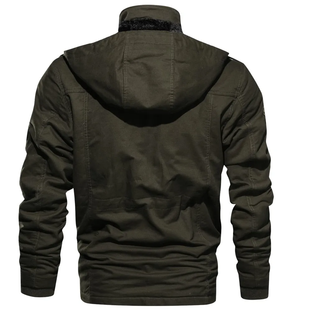 West Louis™ Fleece Multi-pocket Stylish Josh Jacket