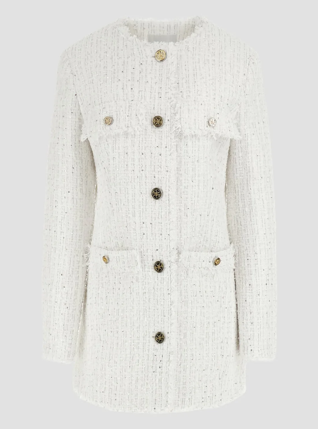 White Noelie Tweed Jacket