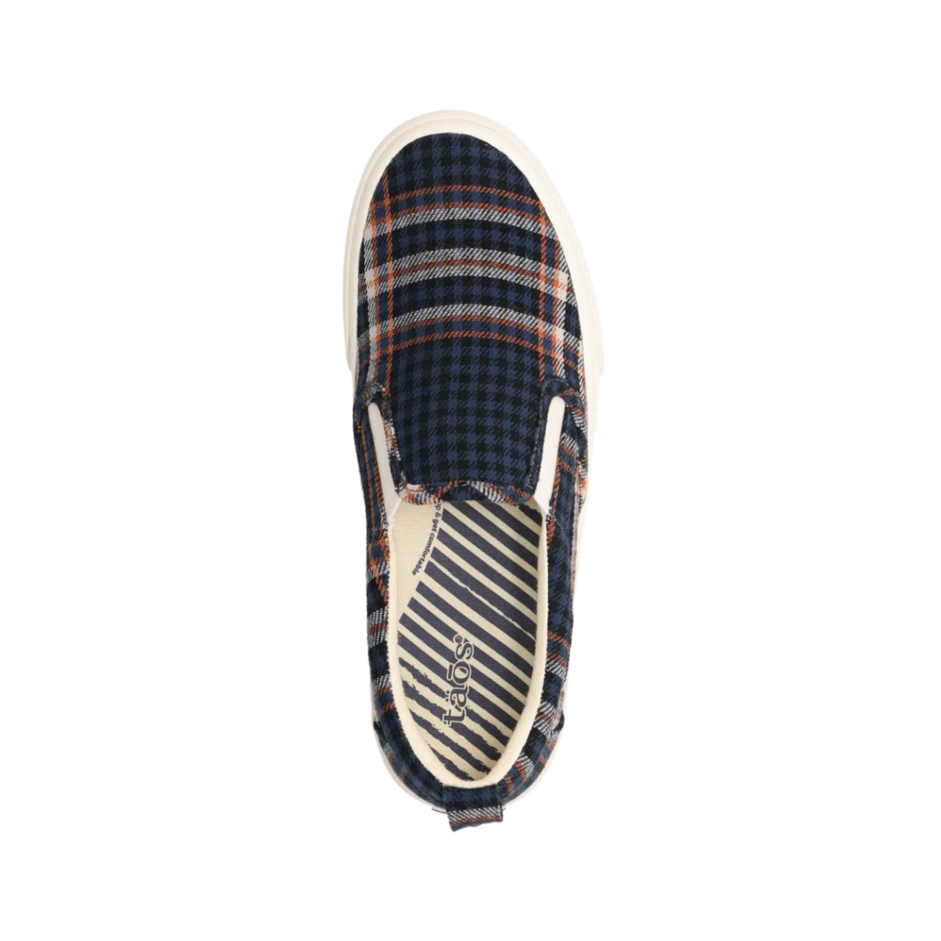 Women's Rubber Soul - Blue Plaid (Regular Width).