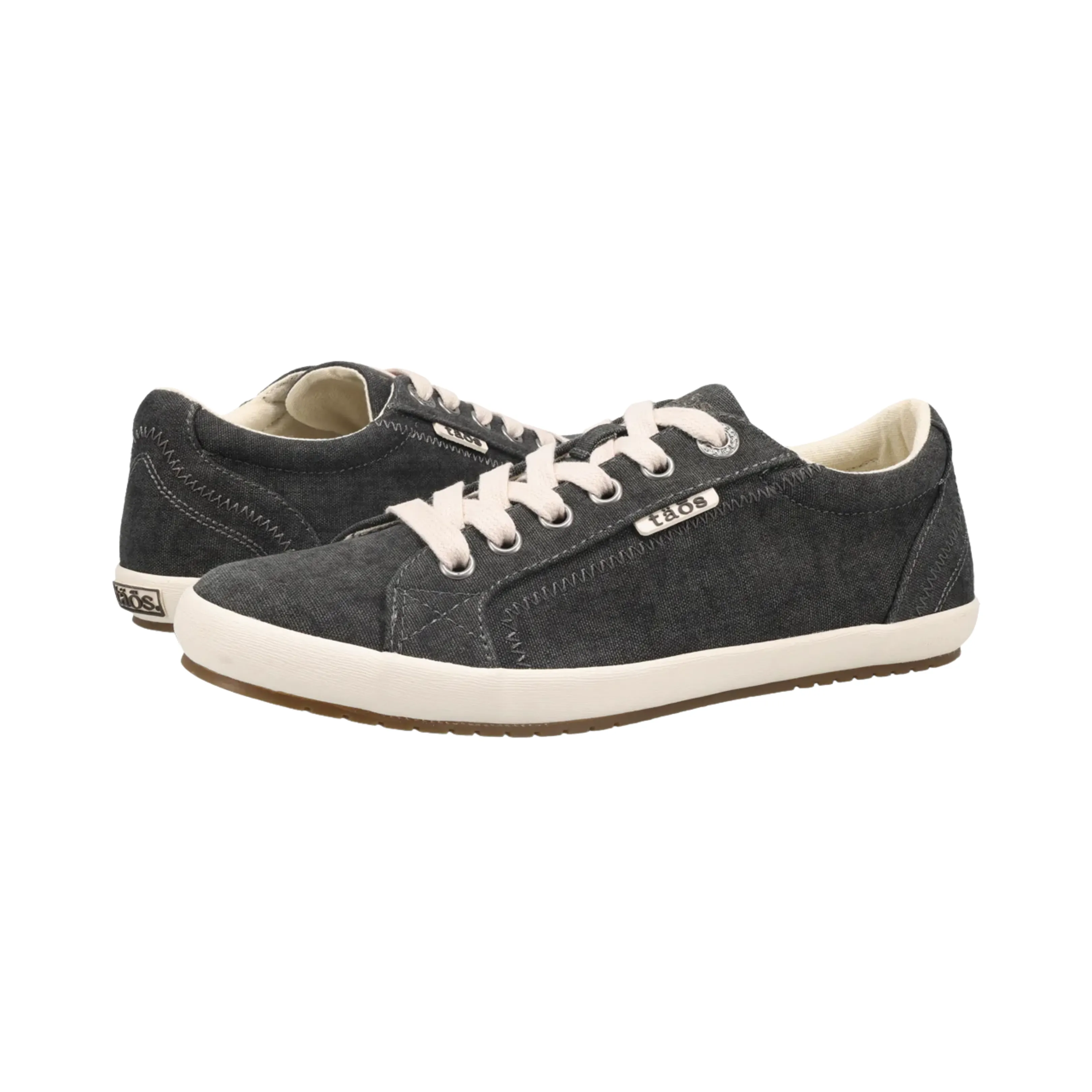 Women's Star - Charcoal Washed Canvas (Wide Width).