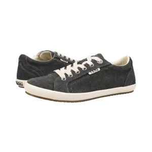 Women's Star - Charcoal Washed Canvas (Wide Width).